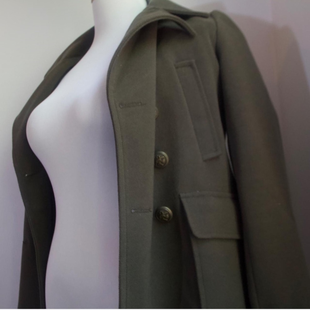 CoffeeShop Olive Trench Coat